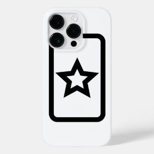 Zener Card   Hollow 5 Pointed Star Case-Mate iPhone 14 Pro Case