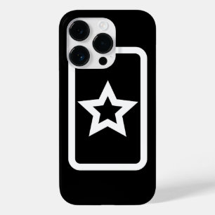 Zener Card   Hollow 5 Pointed Star Case-Mate iPhone 14 Pro Case