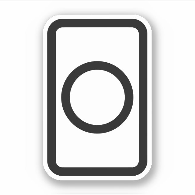 Zener Card | Hollow Circle (Front)