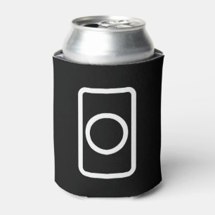 Zener Card   Hollow Circle Can Cooler