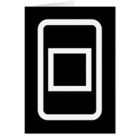 Zener Card | Hollow Square Card