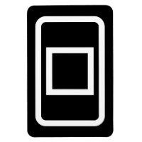 Zener Card | Hollow Square