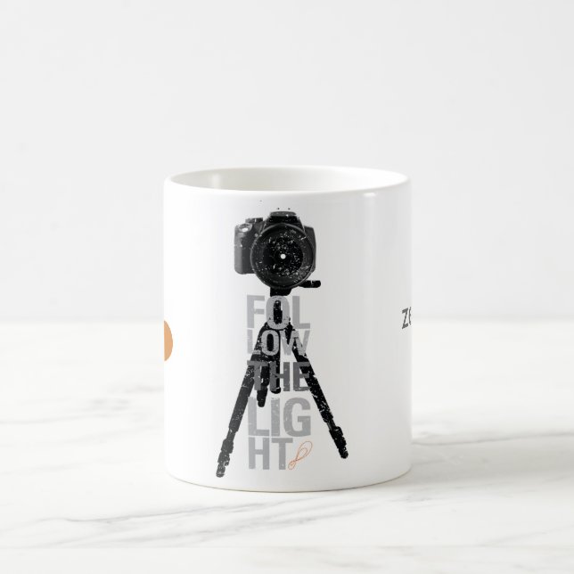 Zenfolio Follow the Light Mug (Center)
