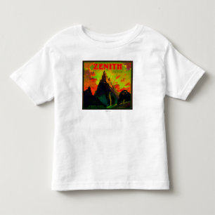 Zenith Orange LabelWhittier, CA Toddler T-Shirt