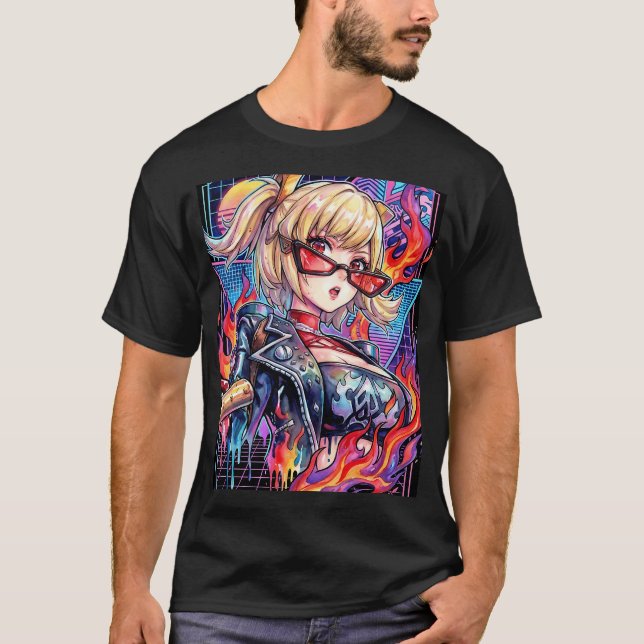 Zenless Zone Zero Burnice White Fire Anomaly Barte T-Shirt (Front)