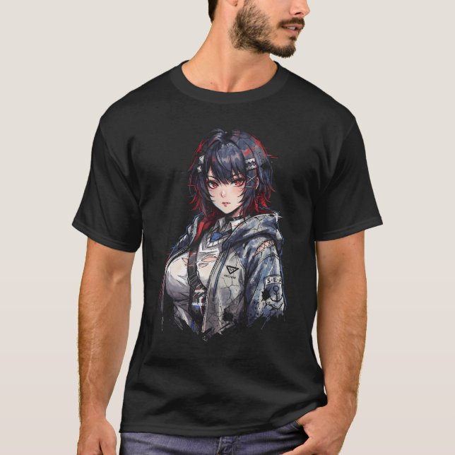 Zenless Zone Zero Ellen Joe Maid Combat Boots T-Shirt (Front)