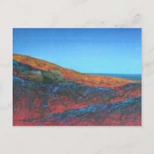 Zennor Moor at Dusk, Cornwall Postcard