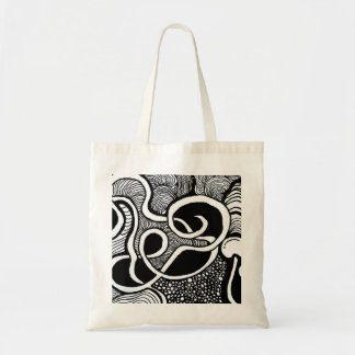 Zentangle Expansion of the Mind | Abstract Line Ma Tote Bag
