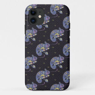 Zentangle Lizard iPhone 11 Case