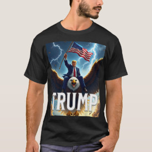 Zenzo's Atomic Political Designs President Trump E T-Shirt