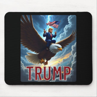 Zenzo's Atomic Political Designs President Trump R Mouse Mat