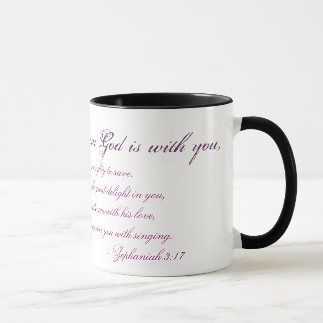 Zephaniah 3:17 mug (Right)