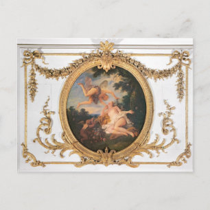 Zephyr and Flora, from the Salle de Conseil Postcard
