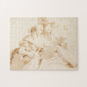 Zephyr and Flora Jigsaw Puzzle
