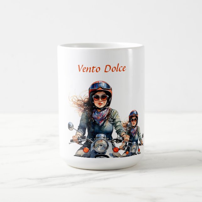 “Zephyra”  “Vento Dolce” – Sweet Wind   Coffee Mug (Center)