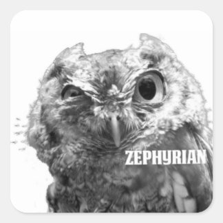 Zephyrian Owl Stickers