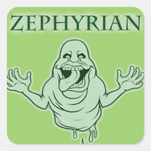 Zephyrian SLIME Square Sticker