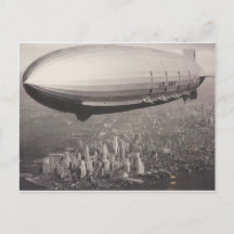 Zeppelin over New York City