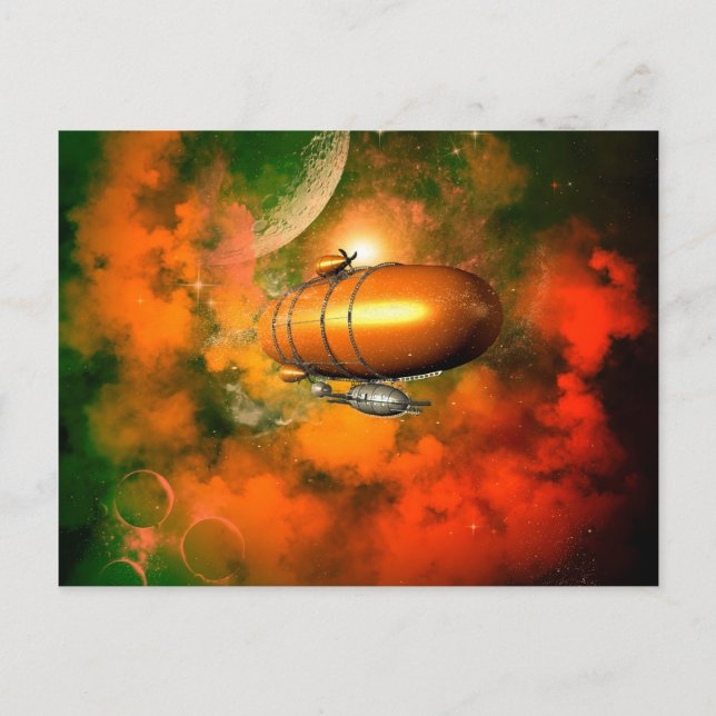 Zeppelin Postcard (Front)