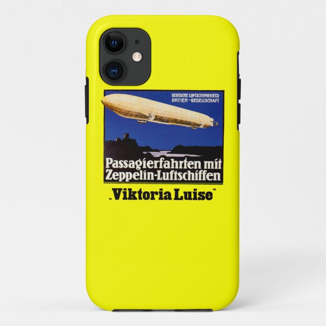 Zeppelin Viktoria Luise Case-Mate iPhone Case (Back)