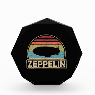 Zeppelin Vintage Retro Zeppelin Shirt Dirigible Photo Block