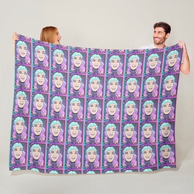 Zer0's Fab-U-Las Fleece Blanket, All Sizes Blanket (In Situ)