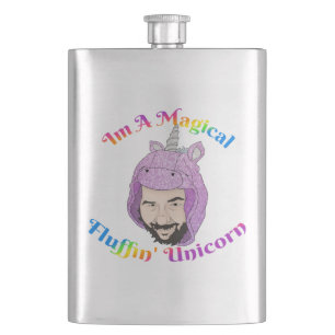 Zer0's Magical Fluffin Unicorn Classic Flask