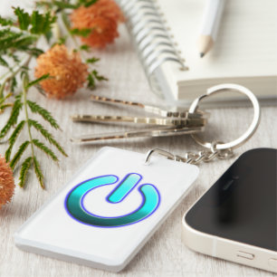Zer0's Power Acrylic Keychain