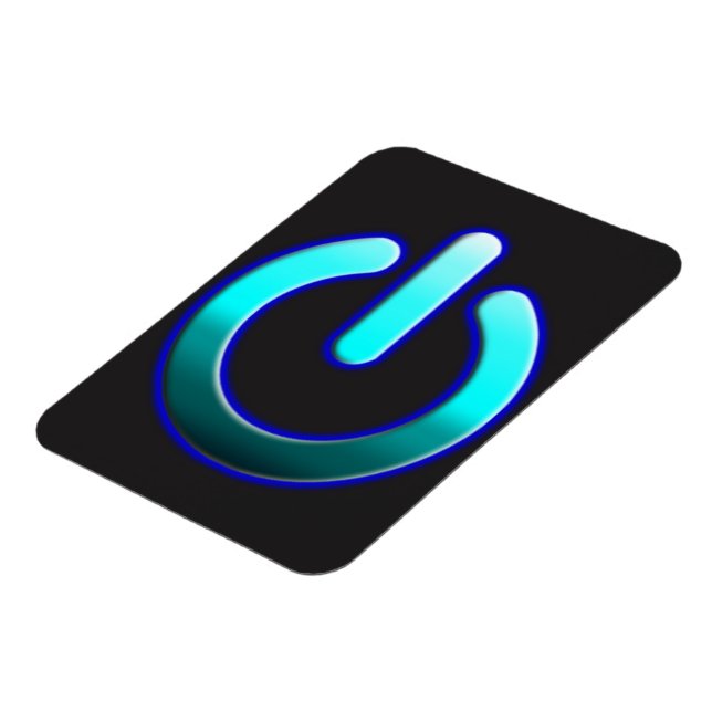 Zer0's Power Flexible Photo Magnet (Left Side)