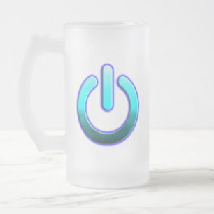 Zer0's Power Frosted Glass Mug