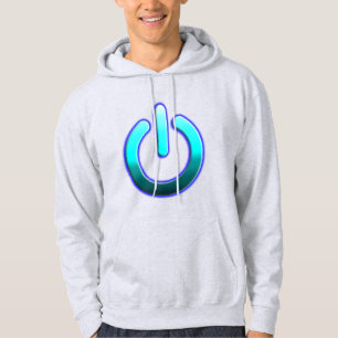 Zer0's Power Men's Basic Hooded Sweatshirt