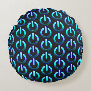 Zer0's Power Round Pillow