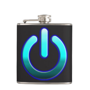 Zer0's Power Vinyl Wrapped Flask