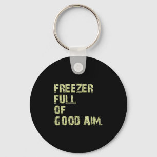 Zer Full Of Good-aim Funny Vintage Key Ring