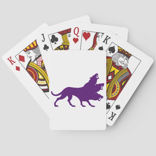 Zerberus cerberus kerberos playing cards (Back)
