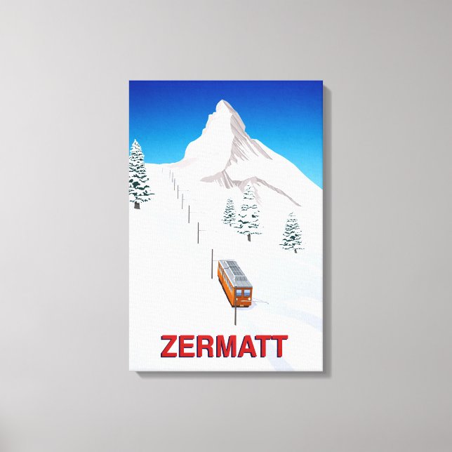 Zermatt Canvas Print (Front)