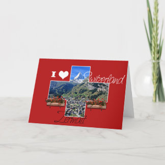 Zermatt - Card, Greeting Card