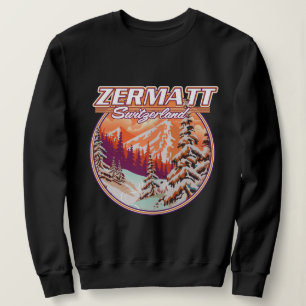 Zermatt switzerland logo sweatshirt