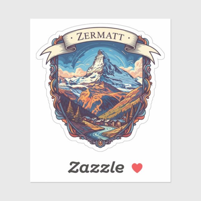 Zermatt Switzerland Matterhorn (Sheet)