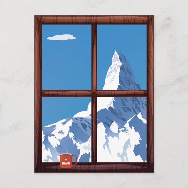 Zermatt,Switzerland, Postcard (Front)
