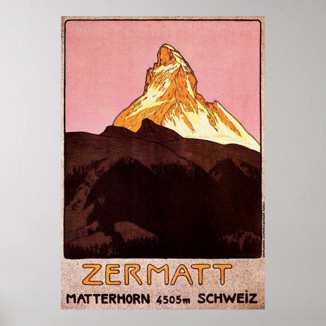 Zermatt Switzerland Poster (Front)