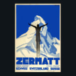 Zermatt, Switzerland,Ski Poster<br><div class="desc">Recommended sizes: Extra small, Small, Medium, Large and Extra large. If you want some special poster sizes, please contact me. Thank you. Zermatt, in southern Switzerland’s Valais canton, is a mountain resort renowned for skiing, climbing and hiking. The town, at an elevation of around 1, 600m, lies below the iconic,...</div>