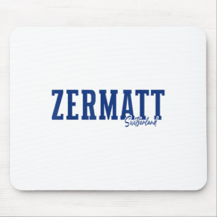Zermatt Switzerland Swiss Alps Alpine Skiing Souve Mouse Mat