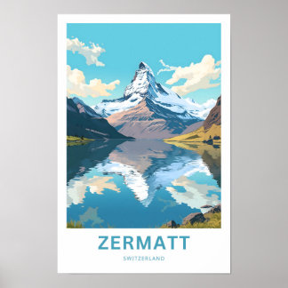 Zermatt Switzerland Travel Print