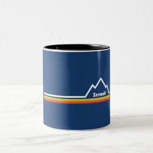 Zermatt, Switzerland Two-Tone Coffee Mug