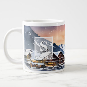 Zermatt, Switzerland Watercolor Art Mug