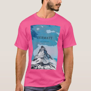 Zermatt The Swiss Mountain T-Shirt