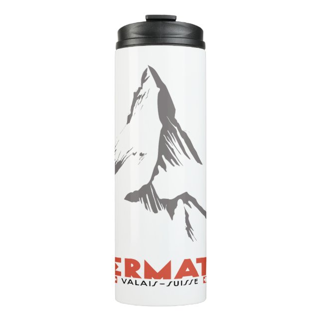 Zermatt, Valais, Switzerland Thermal Tumbler (Front)