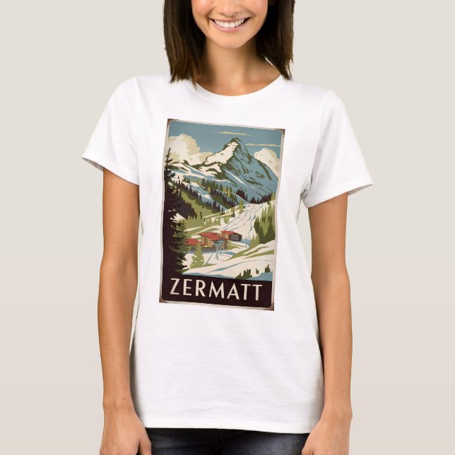Zermatt vintage T-Shirt (Front)