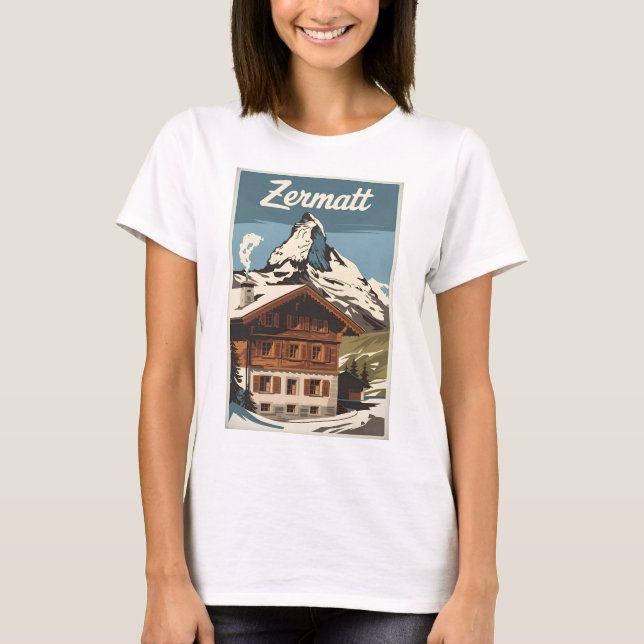 Zermatt vintage T-Shirt (Front)